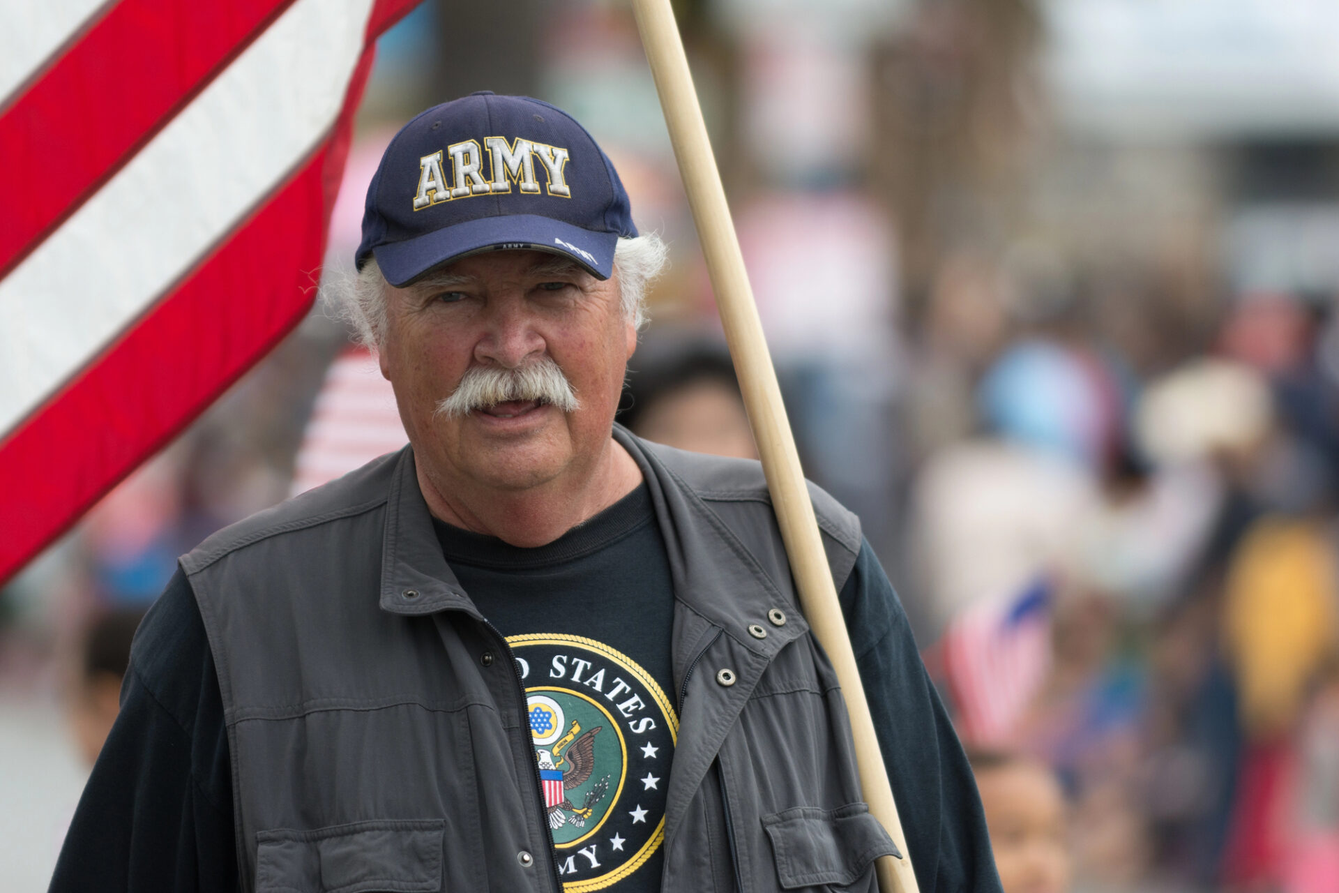 Man With Flag